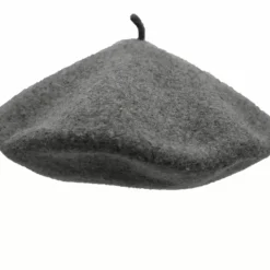 Danefæ Mützen/Hute>Beret Light Heather Grey