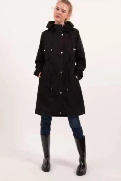 Danefæ Regenjacken>Danaalborg Raincoat Black