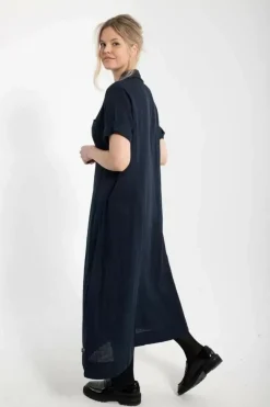 Danefæ Kleider>Danapril Ss Dress Dk Navy
