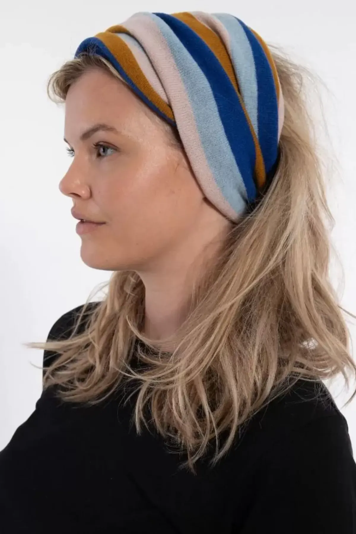 Danefæ Schals>Danebest Friend Merino Neckwarmer Gentle Stripe