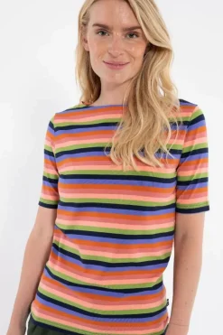 Danefæ T-Shirts>Daneboatneck Cotton Tee Gardengnome