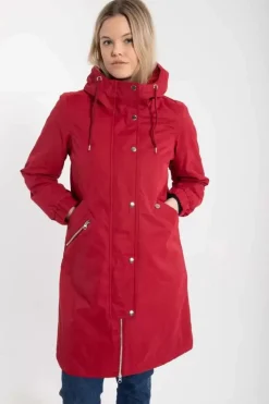 Danefæ Winterjacken>Danebrunhilde Winter Parka Dark Red