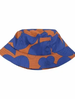 Danefæ Mützen/Hute>Danebucket Rain Hat Occer/Royal Blue Bloom Boom