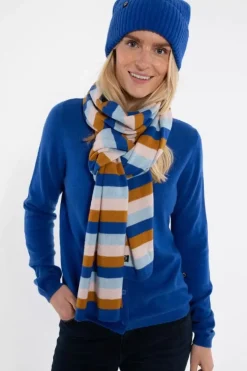 Danefæ Schals>Danebundle-Up Merino Scarf Gentle Stripe