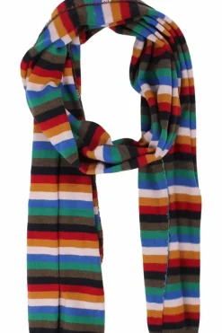 Danefæ Schals>Danebundle-Up Merino Scarf Royal Stripe