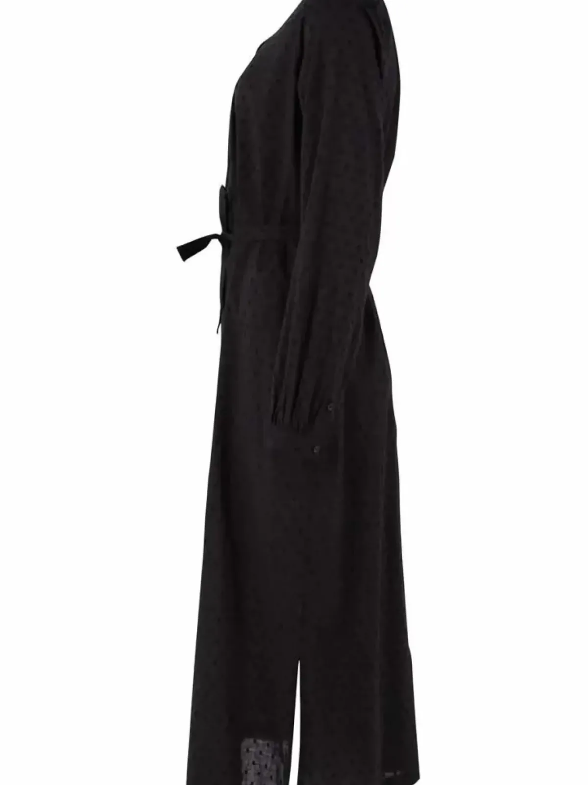 Danefæ Kleider>Danecake Cotton Dot Dress Black