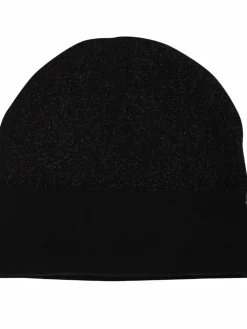 Danefæ Mützen/Hute>Danecarmen Beanie Black/Black Glitter