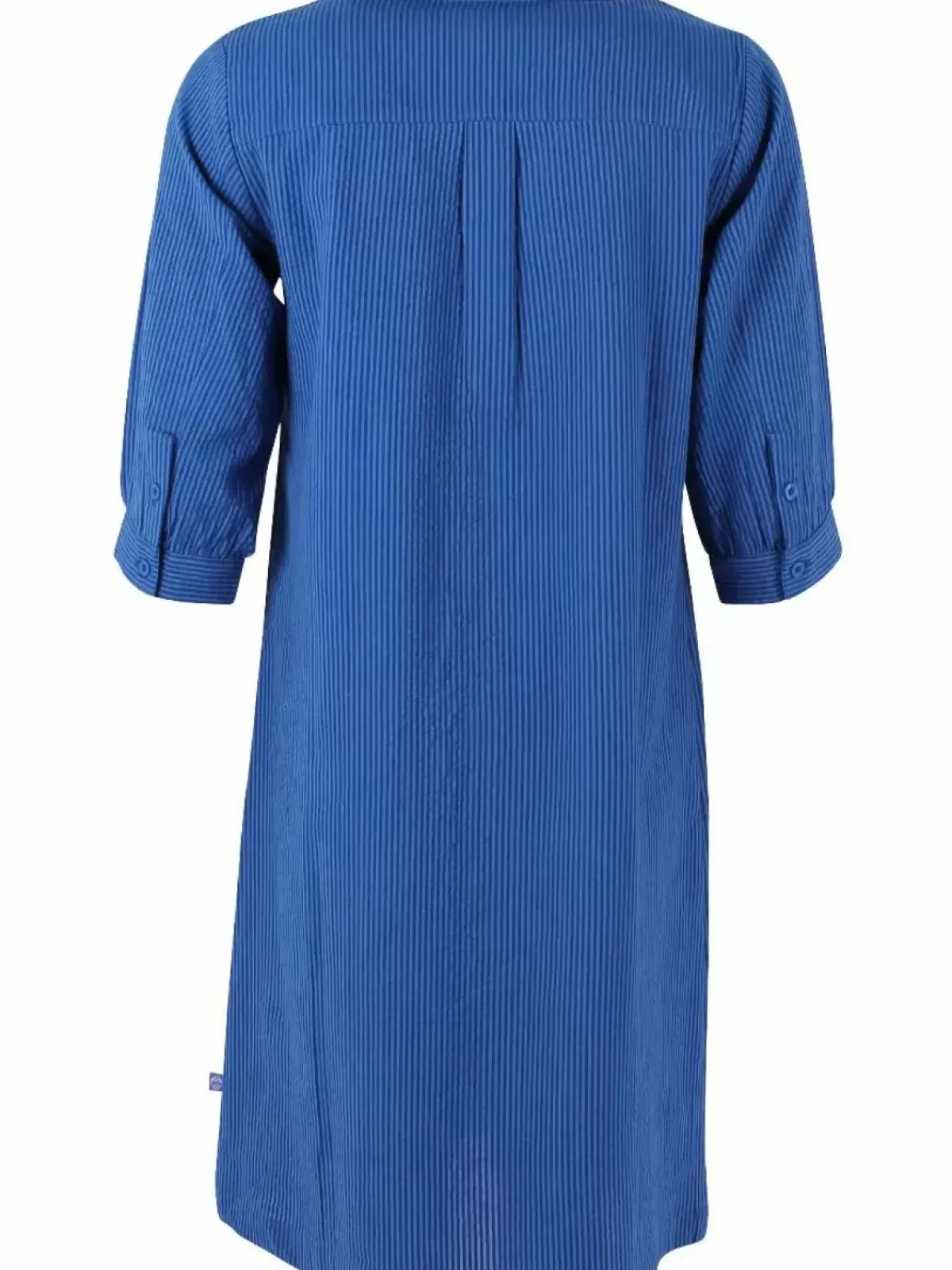 Danefæ Kleider>Danecarnation Searsucker Dress Deep Marine/Klein Blue