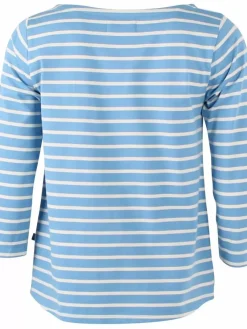 Danefæ Hemden Und Shirts>Danecarribean Heavy Cotton Tee Iceblue/Chalk