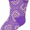 Danefæ Socken Und Strümpfe>Danechalet Wool Socks Purple/Offwhite