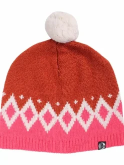 Danefæ Mützen/Hute>Danecountry Beanie Brick/Rasberry Sorbet