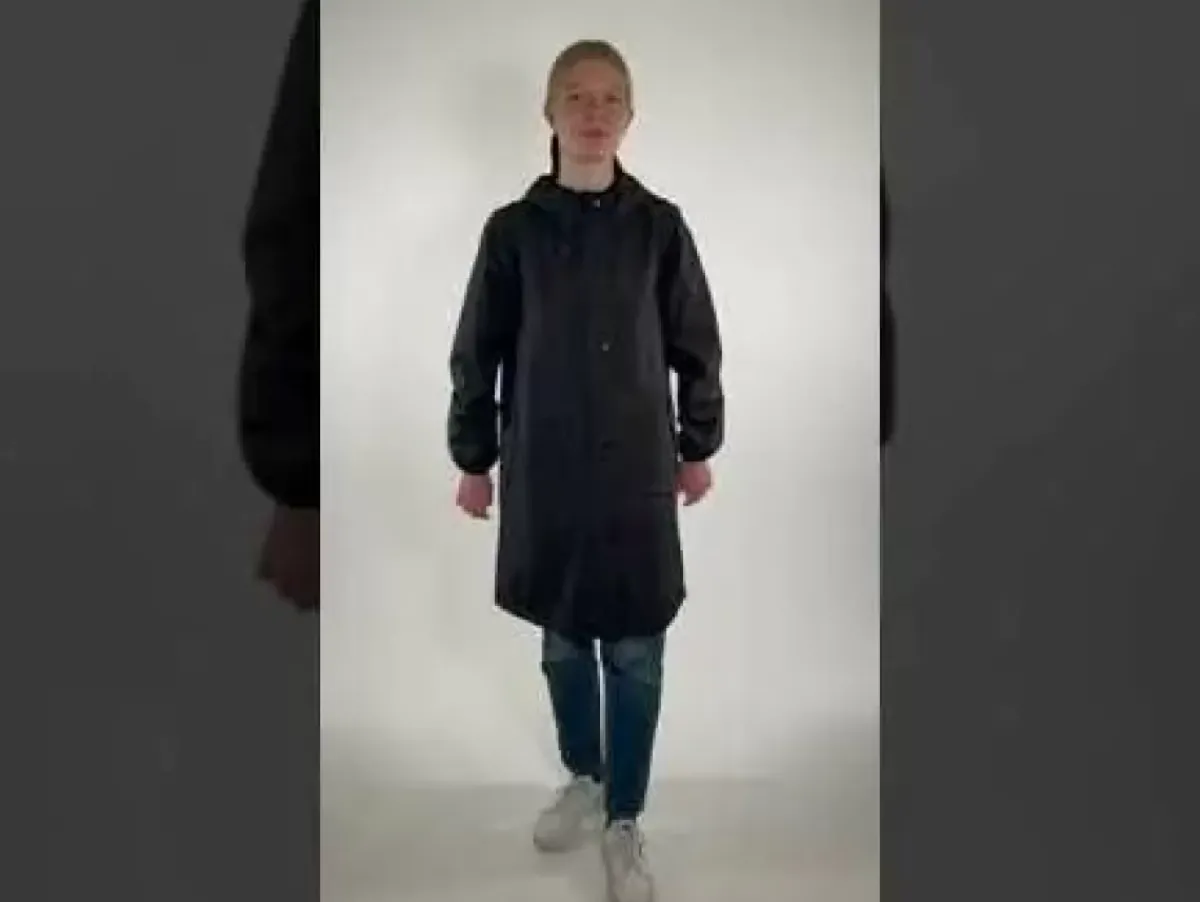 Danefæ Regenjacken>Danedith Rainjacket Black