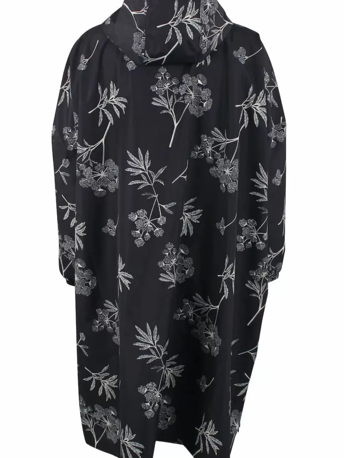 Danefæ Regenjacken>Danedream Drops Rain Poncho Black Hemlock