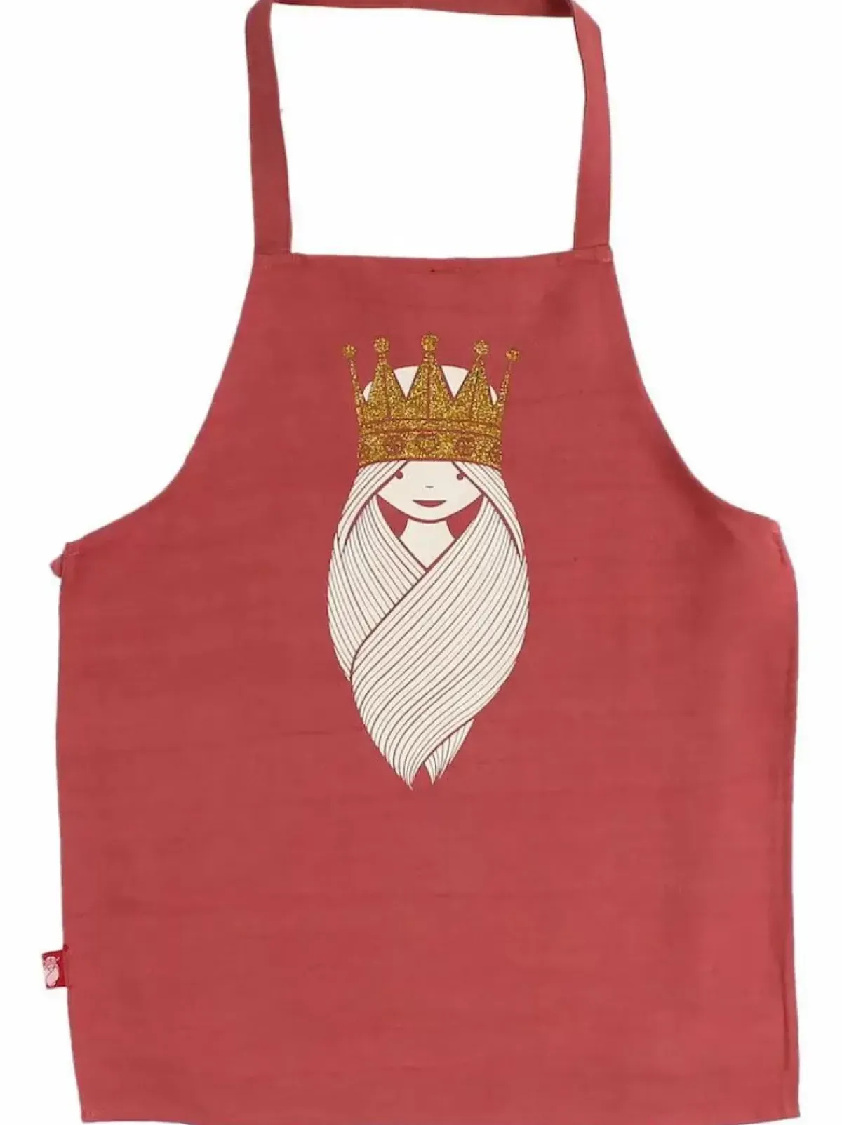 Danefæ Textilien Für Kinder> Apron - Kids Old Rose Prinsesse