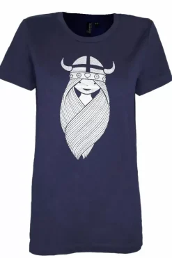 Danefæ T-Shirts>Danefavorito Tee X Navy Freja (White)