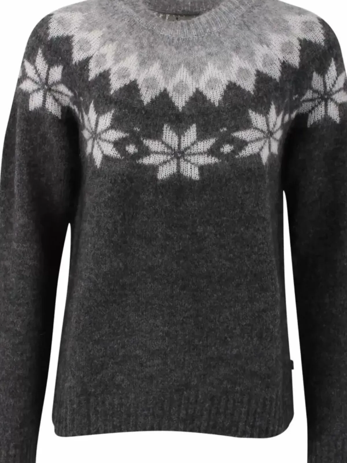 Danefæ Strickwaren>Danefjeld Sweater Grey Melange