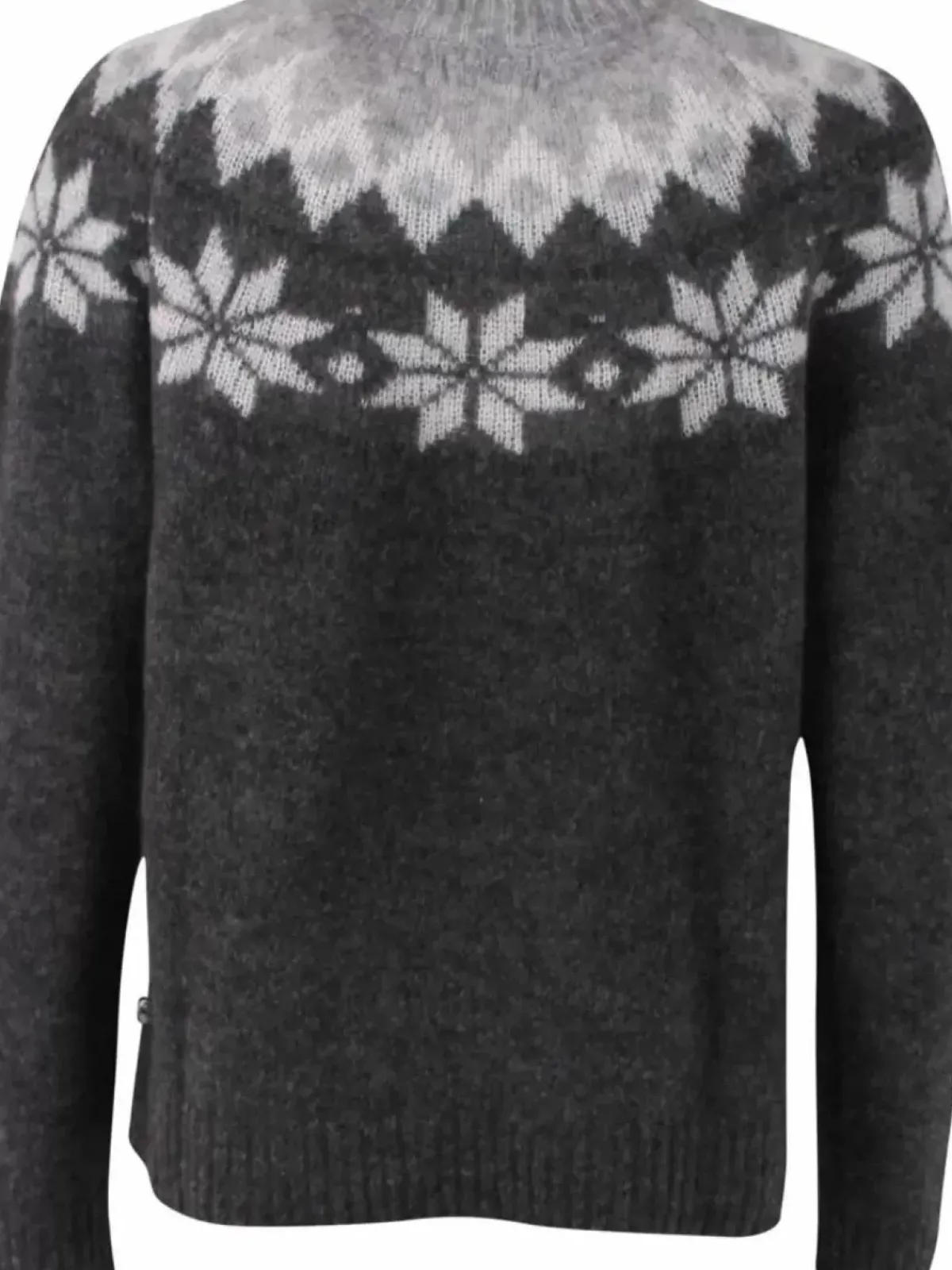 Danefæ Strickwaren>Danefjeld Sweater Grey Melange