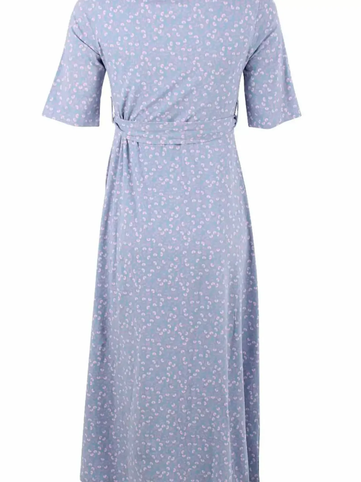 Danefæ Kleider>Daneflora Cotton Dress Light Blue Fleurie