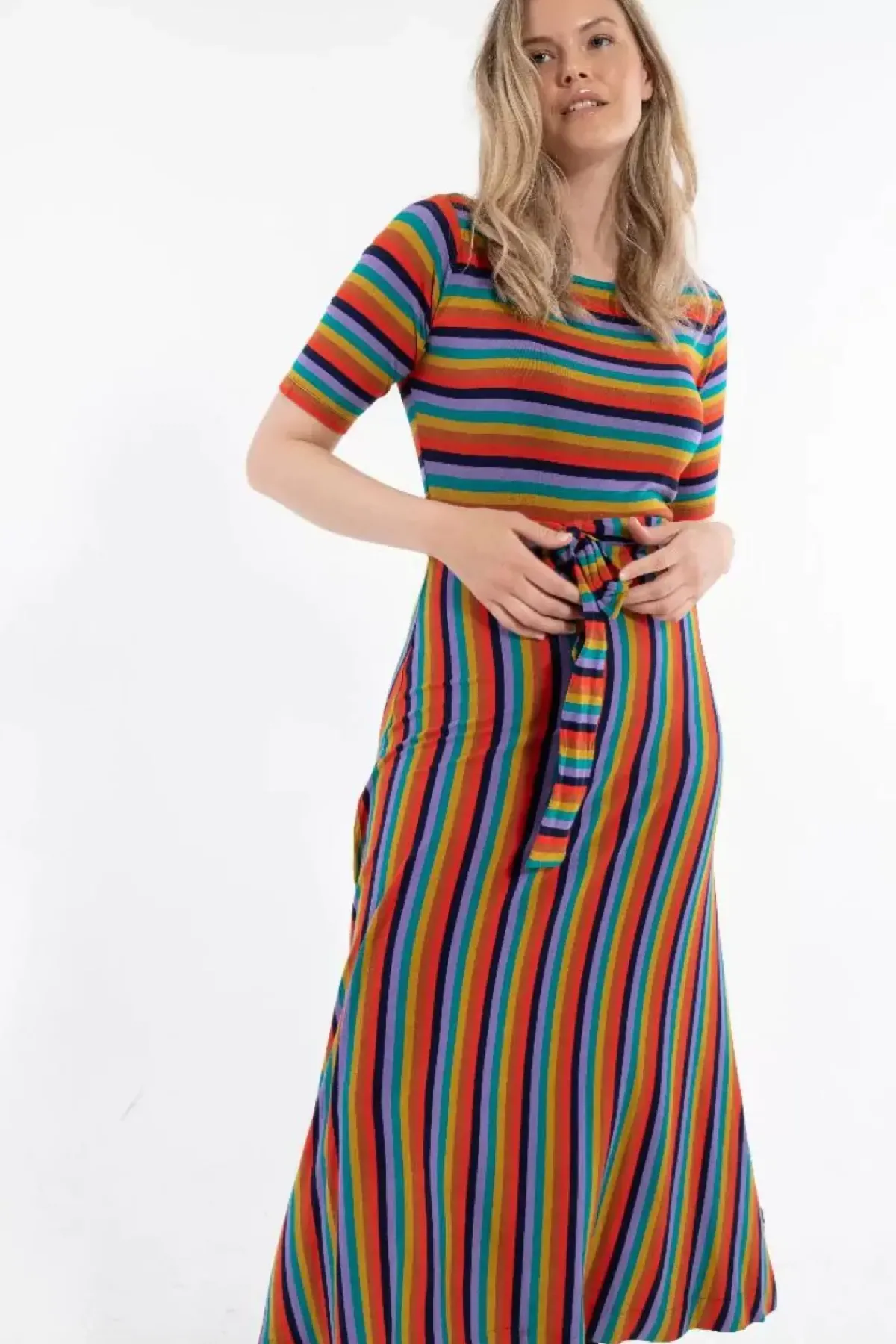 Danefæ Kleider>Daneflora Viscose Dress Warmglow
