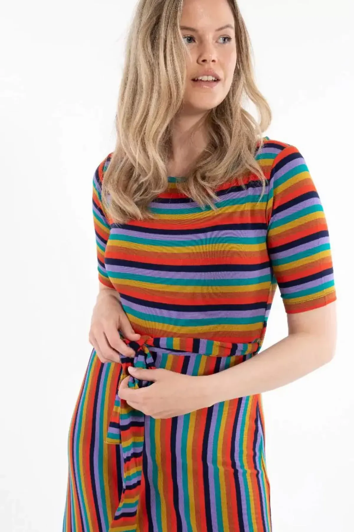 Danefæ Kleider>Daneflora Viscose Dress Warmglow