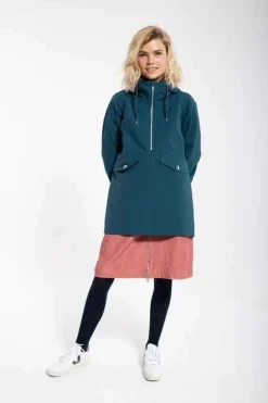 Danefæ Übergangsjacken>Danefryd Anorak Dusty Navy