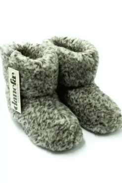 Danefæ Hausschuhe> Wool Boots Grey
