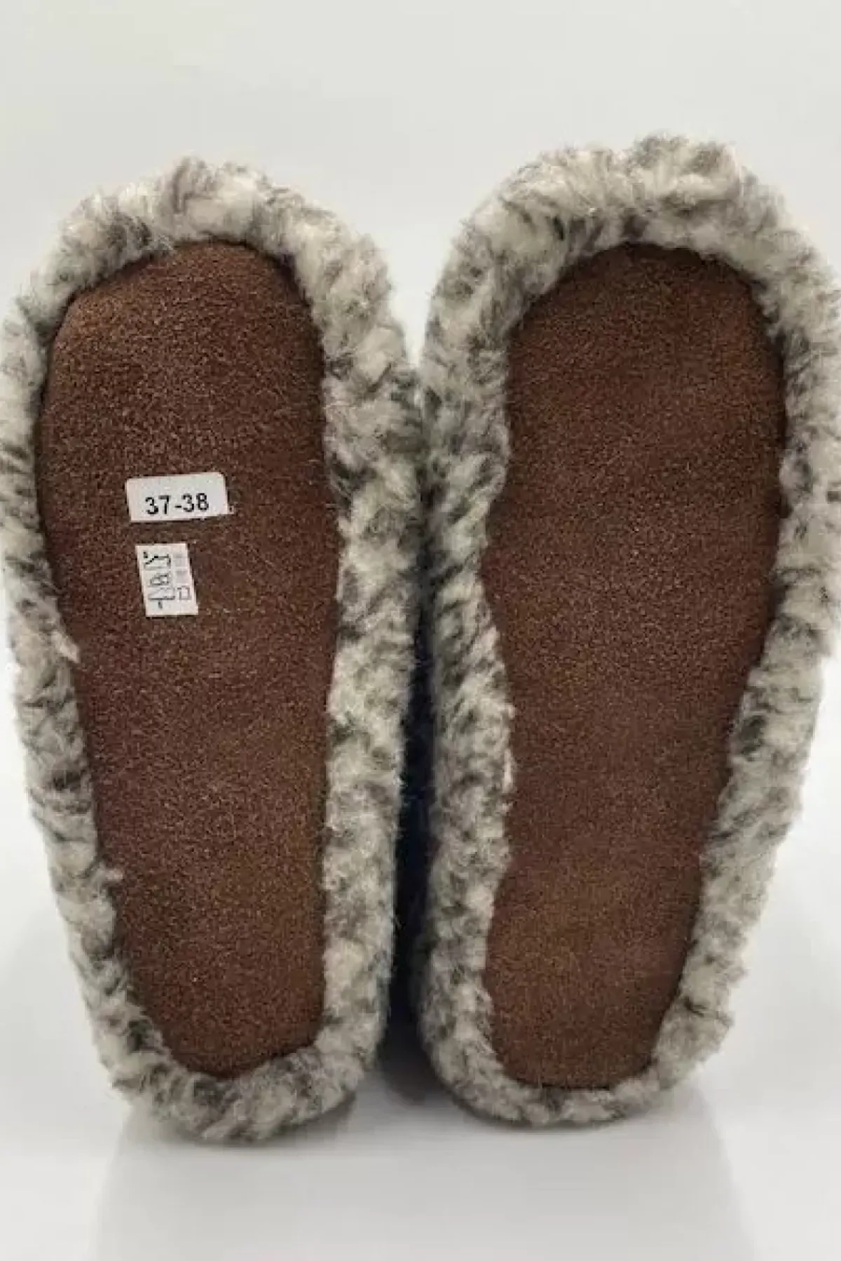 Danefæ Hausschuhe> Wool Boots Grey