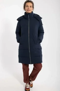 Danefæ Winterjacken>Daneget Down Winter Coat Dk Navy