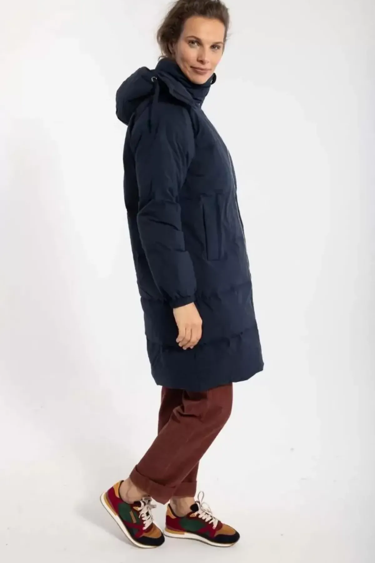 Danefæ Winterjacken>Daneget Down Winter Coat Dk Navy