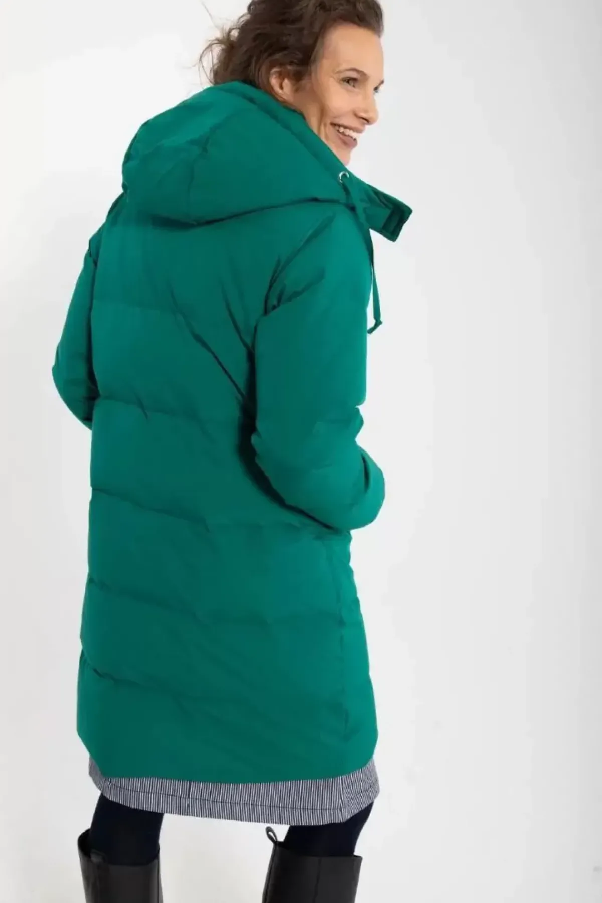 Danefæ Winterjacken>Daneget Down Winter Coat Green