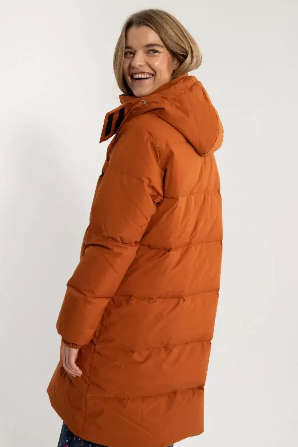Danefæ Winterjacken>Daneget Down Winter Coat Rust