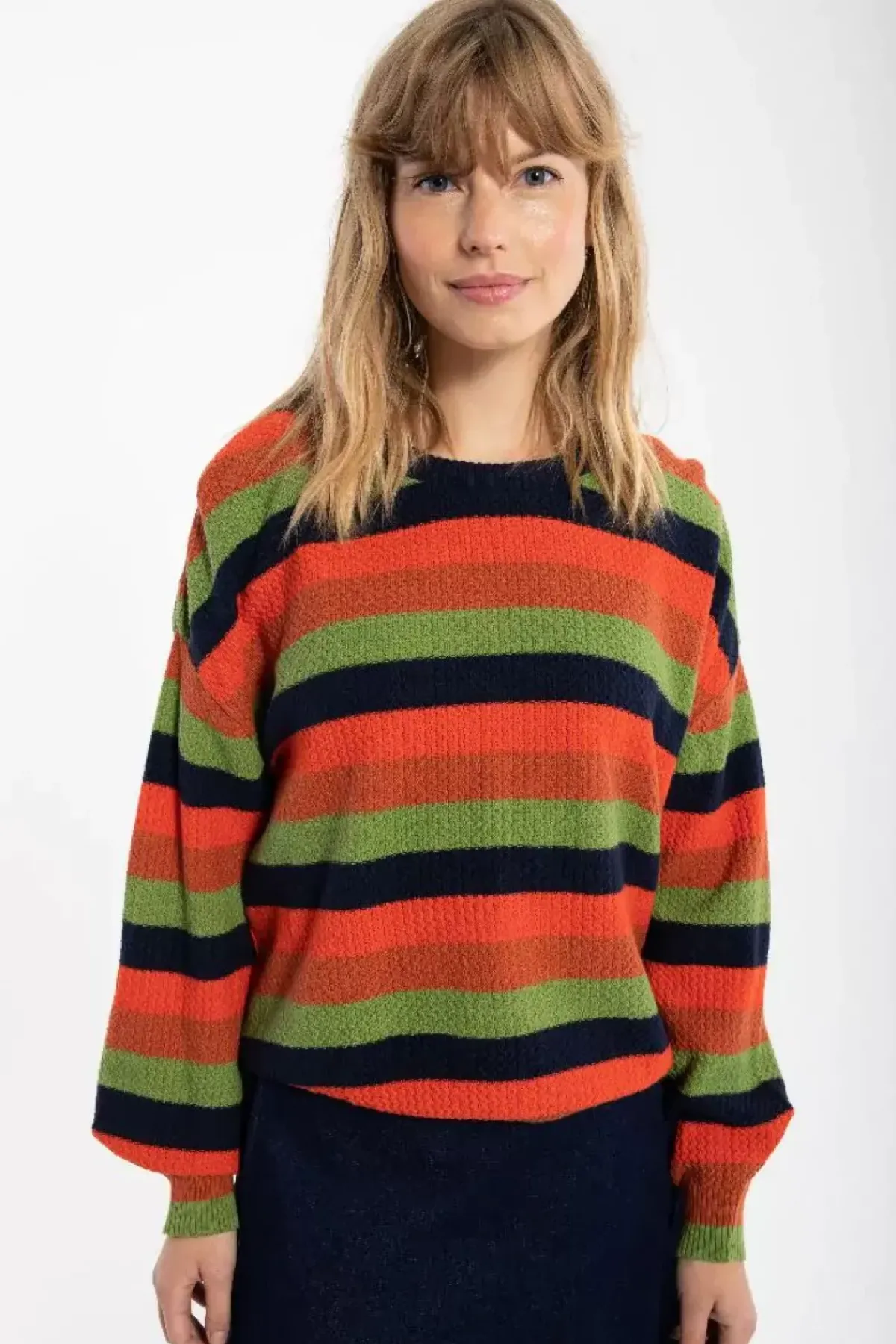 Danefæ Strickwaren>Danegold Pearl Knit Sweater Multicolor 3
