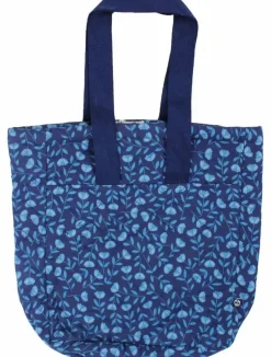 Danefæ Taschen>Danegry Tote Bag Cold Blue Big Fleurie