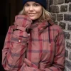 Danefæ Handschuhe>Danehandy Mittens Beige Rose/Dark Navy/Redwine