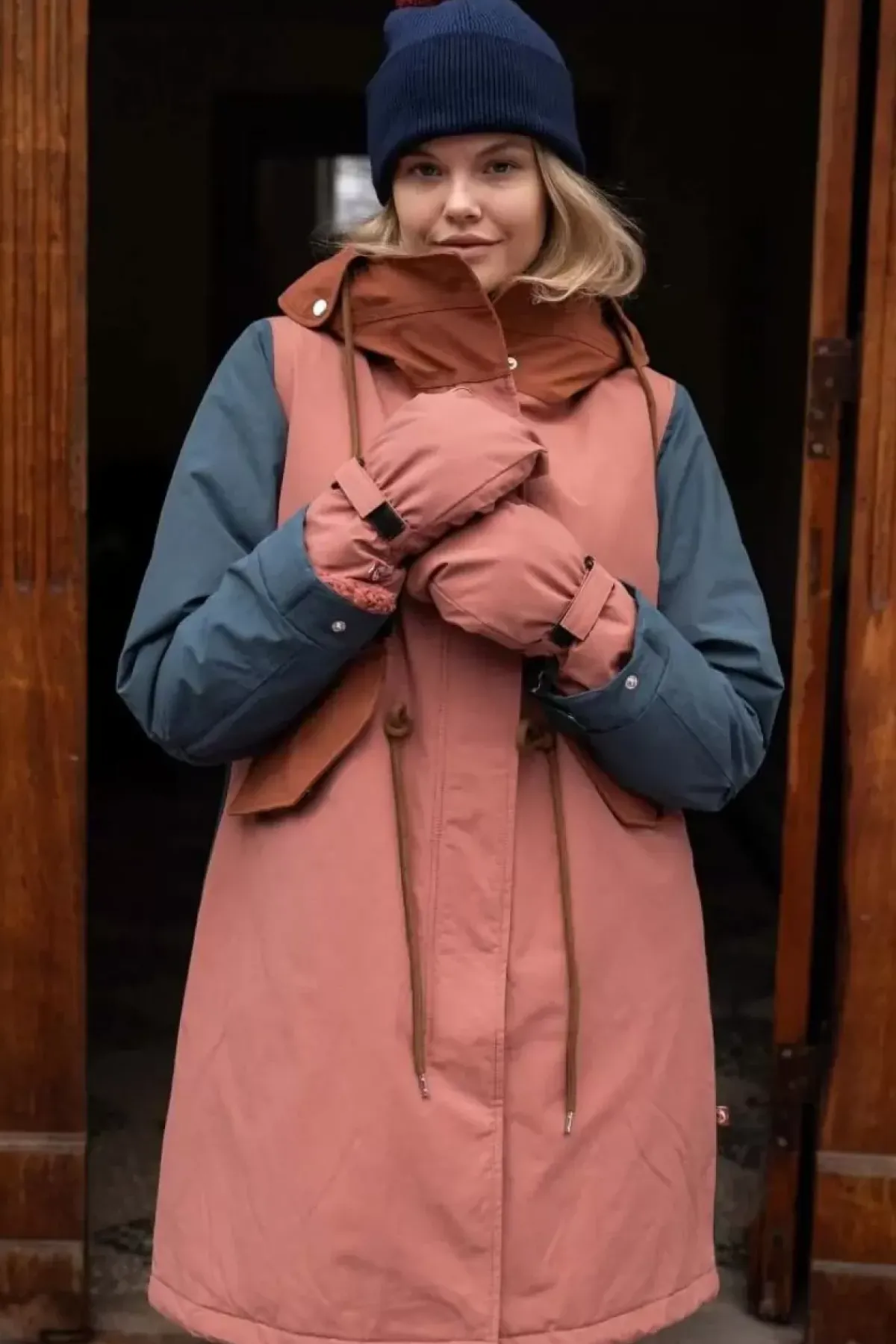 Danefæ Handschuhe>Danehandy Mittens Beige Rose