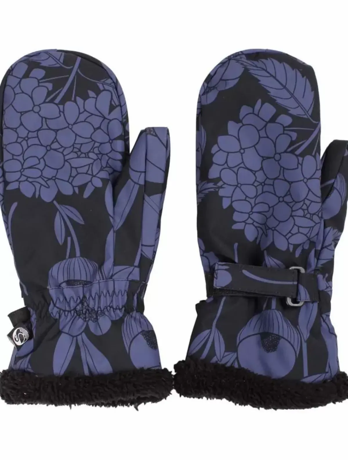 Danefæ Handschuhe>Danehandy Mittens Black Hortensia