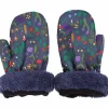 Danefæ Handschuhe>Danehandy Mittens Grey Marine Botanical