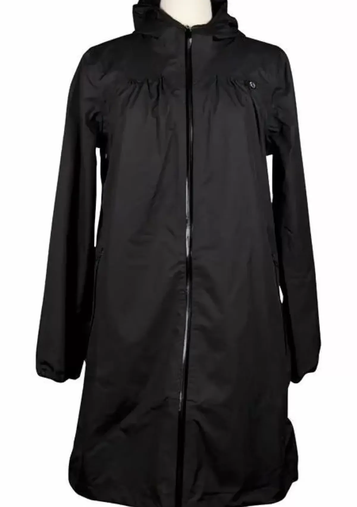 Danefæ Regenjacken>Danehelen Rainjacket Black (Black Zip)