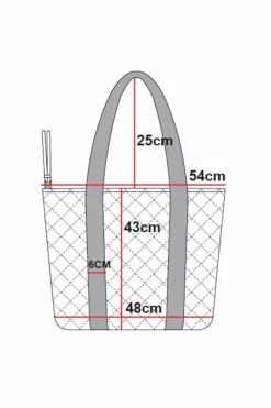 Danefæ Taschen>Danehelping Handbag Black Hortensia