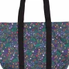 Danefæ Taschen>Danehelping Handbag Grey Marine Botanical