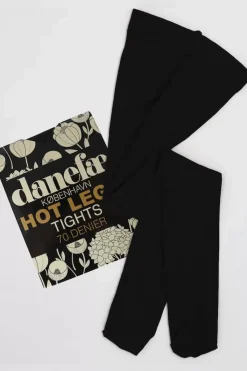 Danefæ Strumpfhosen>Danehot Legs Tights 70Den Black