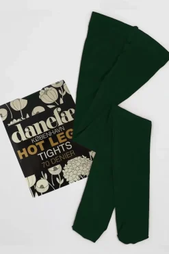 Danefæ Strumpfhosen>Danehot Legs Tights 70Den Deep Green