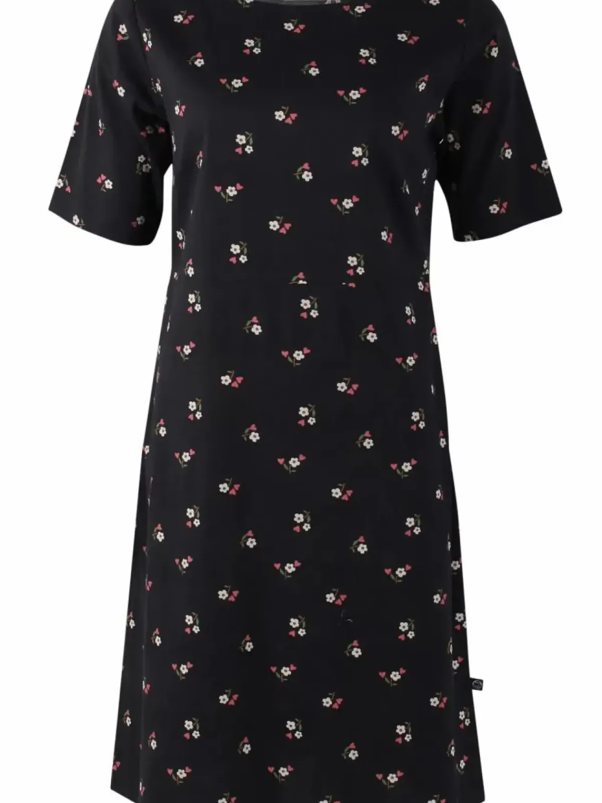 Danefæ Kleider>Danehyacinth Dress Black Miniflower