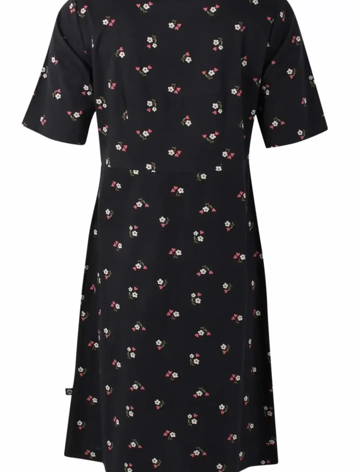Danefæ Kleider>Danehyacinth Dress Black Miniflower