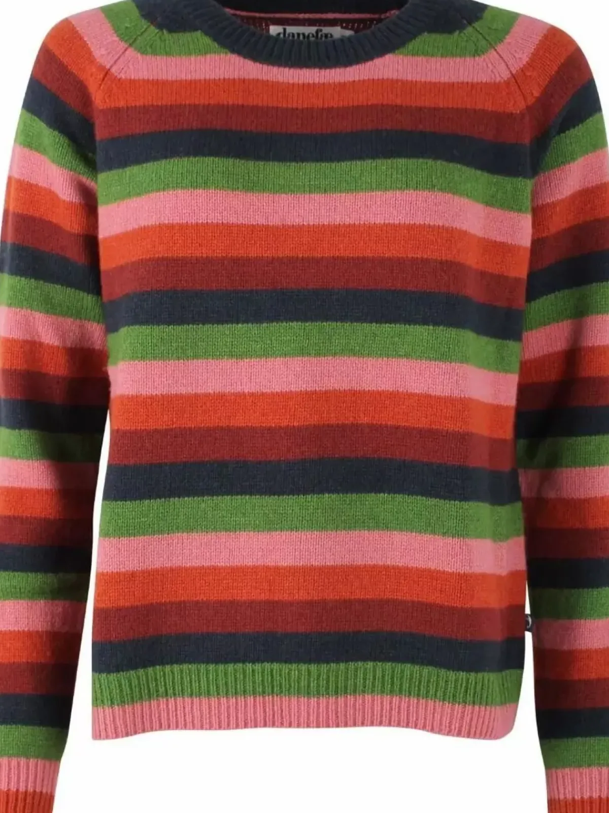 Danefæ Strickwaren>Danehytte Wool Sweater Comfort Stripe