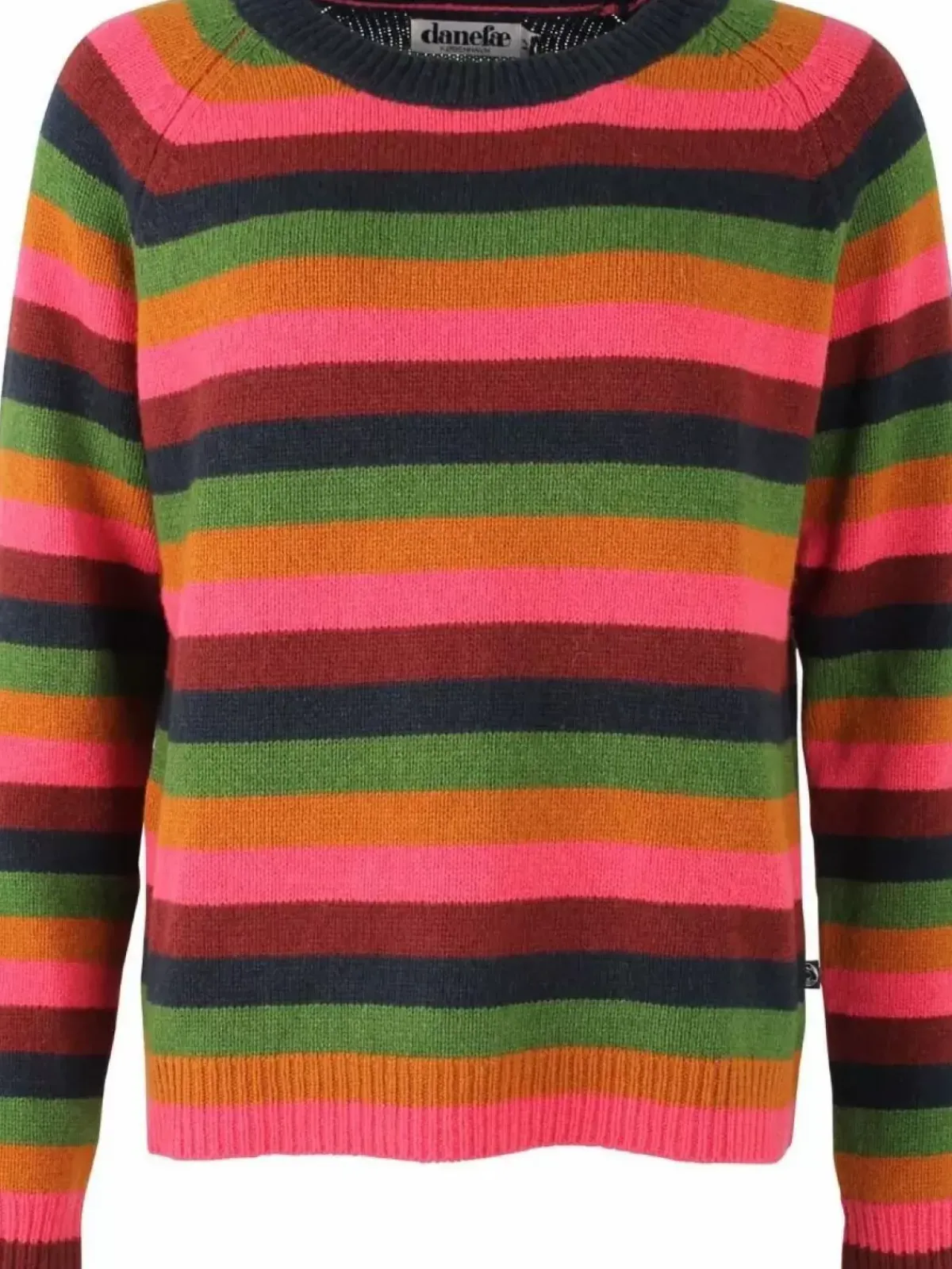 Danefæ Strickwaren>Danehytte Wool Sweater Tonic Stripe