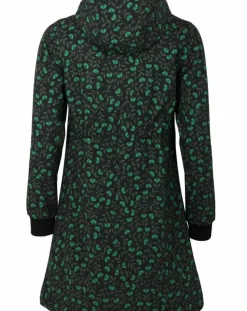 Danefæ Softshell-Jacken>Danejane Softshell Black/Khaki Fleurie
