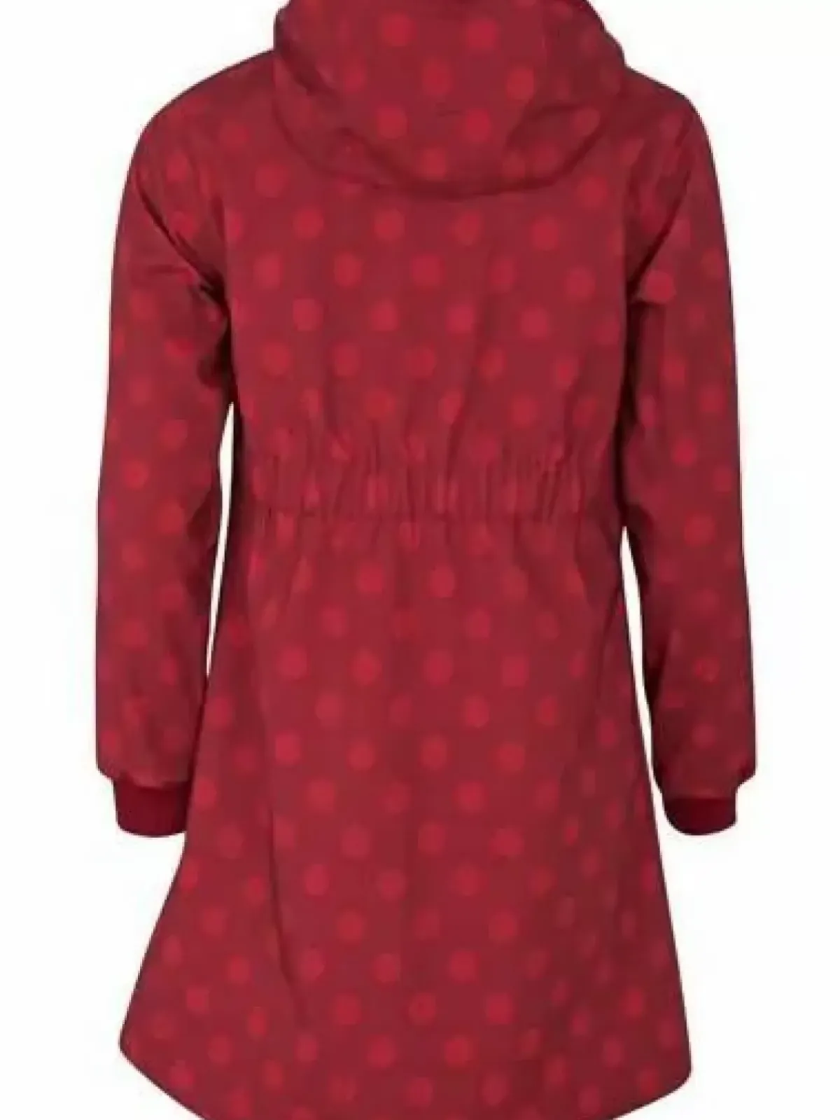 Danefæ Softshell-Jacken>Danejane Softshell Dark Red/Red Dots