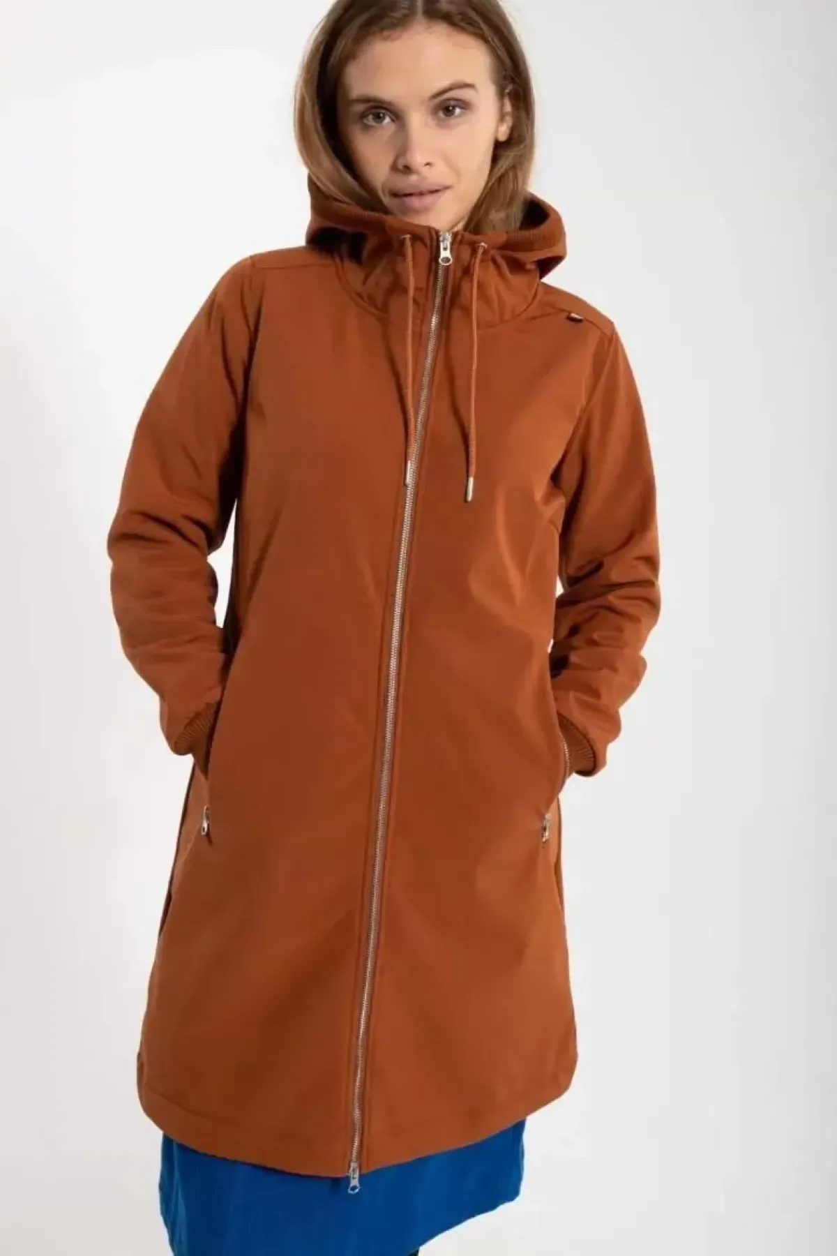 Danefæ Softshell-Jacken>Danejane Softshell Dark Rust