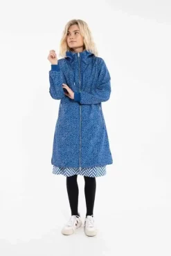 Danefæ Softshell-Jacken>Danejane Softshell Indigo/Lt Beige Fundots